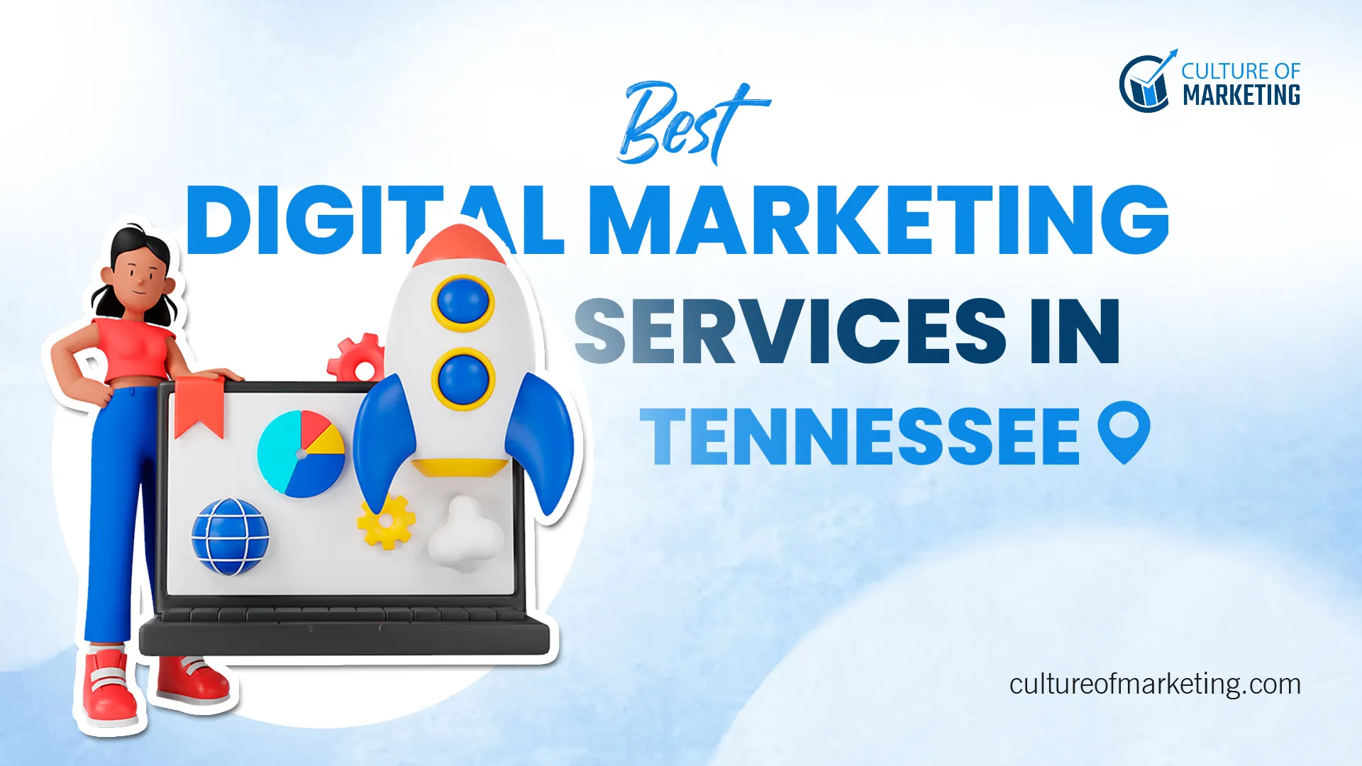 Banner showing best digital marketing services available in Tennessee